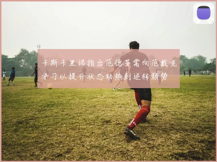 卡斯卡里诺指出范德芬需向范戴克学习以提升状态助热刺逆转颓势